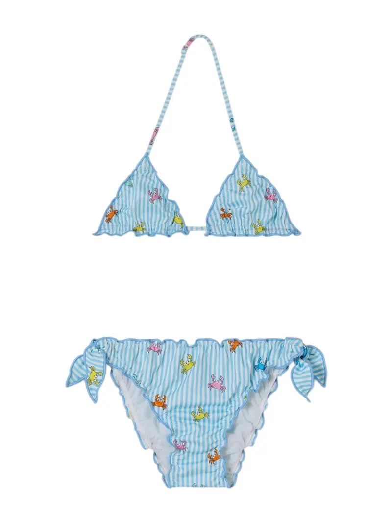 MC2 SAINT BARTH Costume da bagno Bambine e ragazze CRIS 01081L PINCHY MULTI STRIPES 30