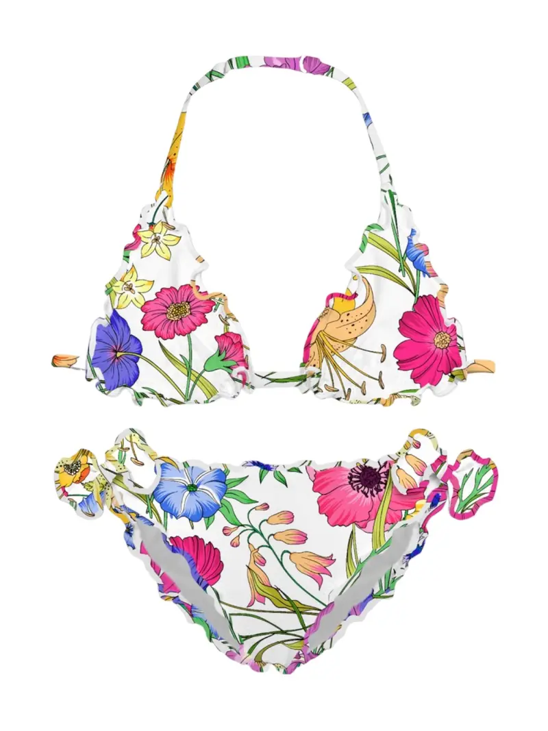 MC2 SAINT BARTH Costume da bagno Bambine e ragazze  CRIS 04953D Bianco