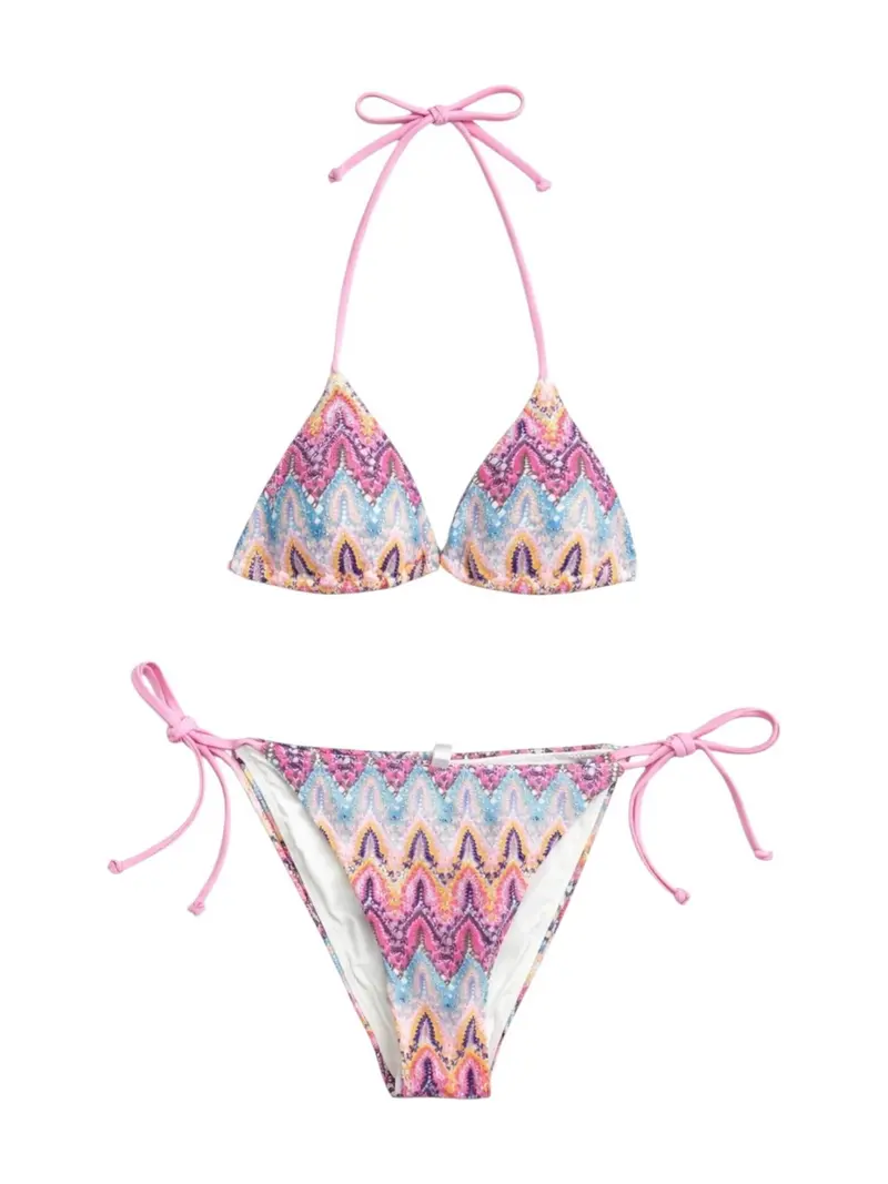 MC2 SAINT BARTH Costume da bagno Bambine e ragazze  LEAH TEEN 03236L RACHEL TWIST PASTEL