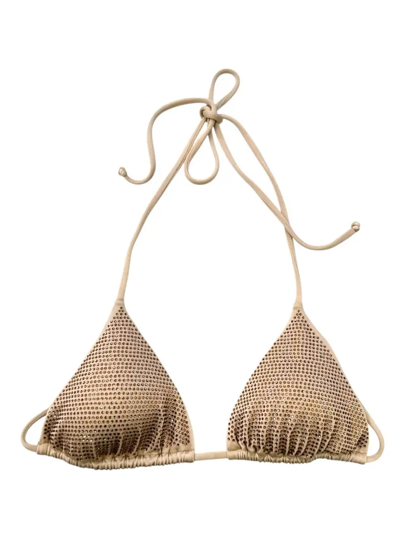 MC2 SAINT BARTH Costume da bagno Donna ANNABELLE 05811H SHINY STRASS GOLD