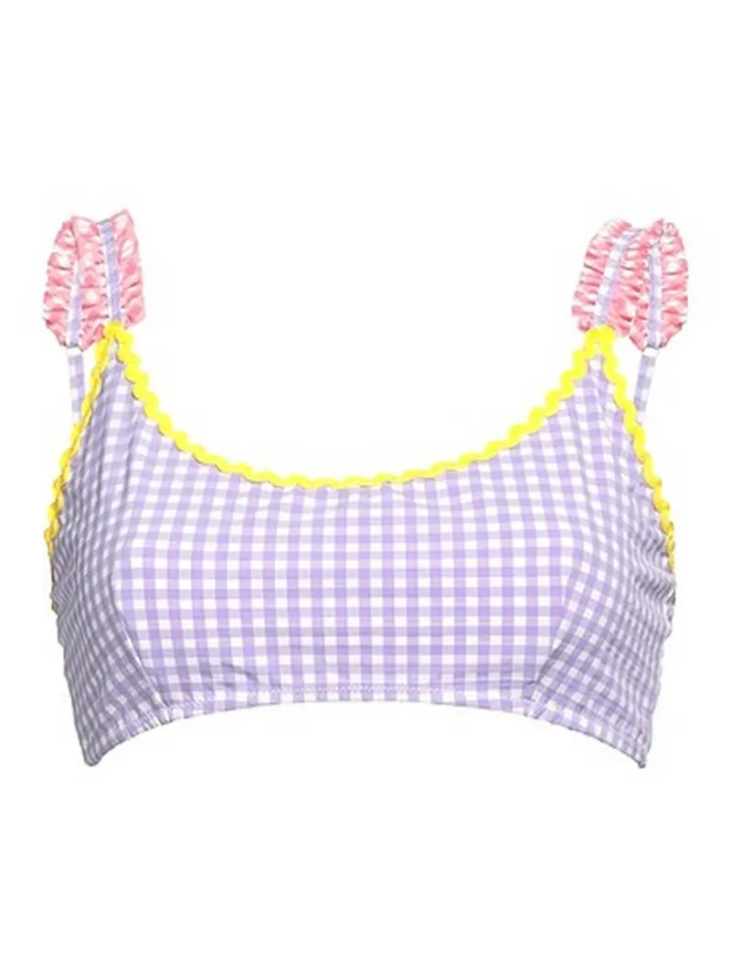 MC2 SAINT BARTH Costume da bagno Donna Bralette JUDY ROUCHES 00243B WAVE