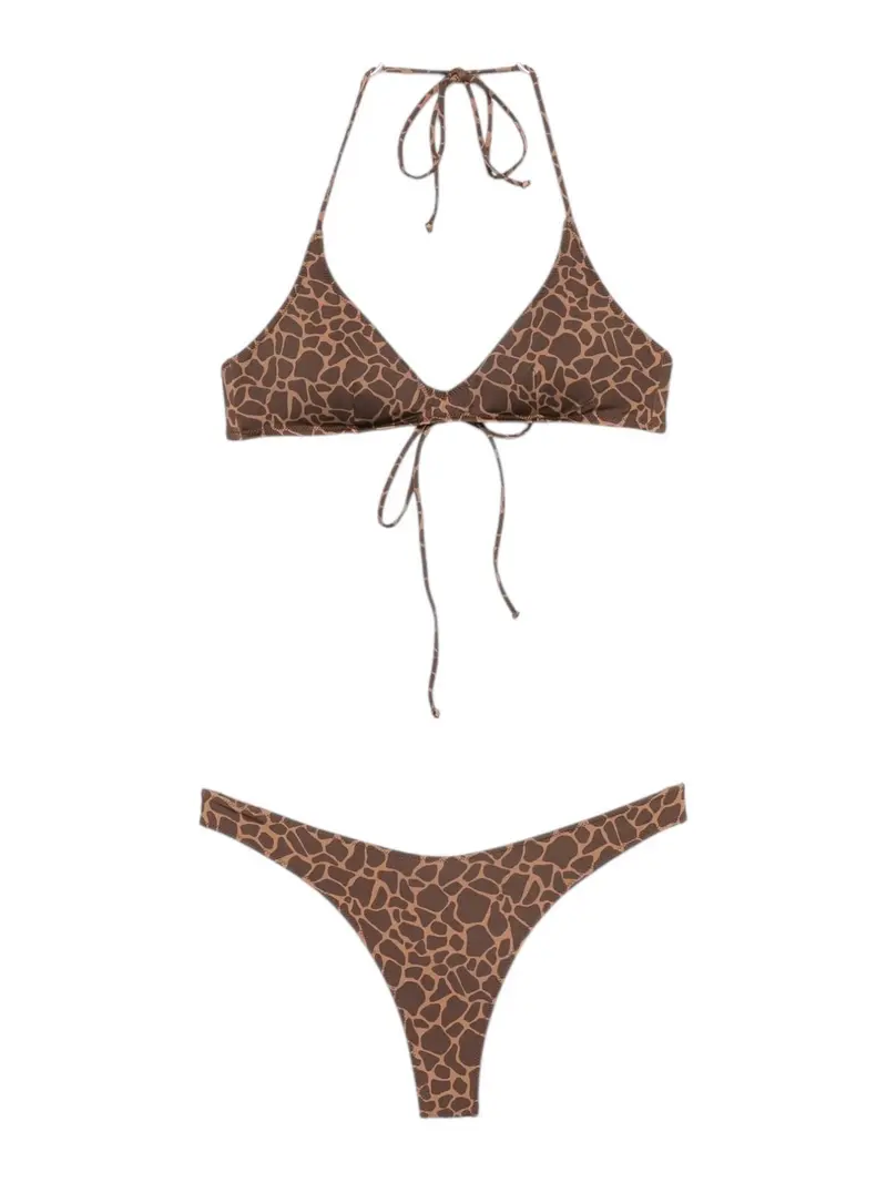 MC2 SAINT BARTH Costume da bagno Donna HESNI 00900L GIRAFFE SKIN 18