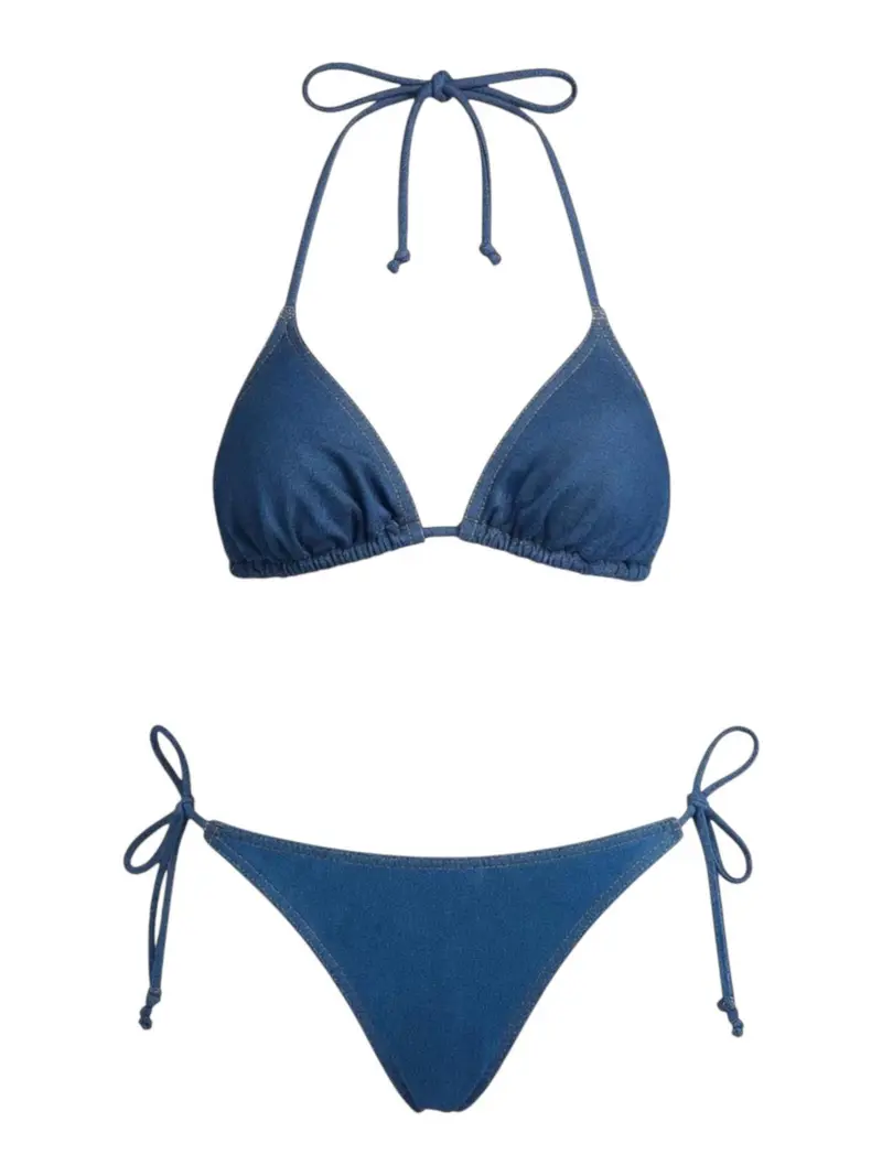 MC2 SAINT BARTH Costume da bagno Donna MALEAH 00665L DENIM 61