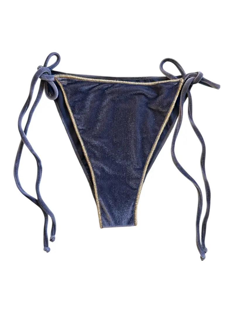 MC2 SAINT BARTH Costume da bagno Donna MARIELLE OVERLOCK 06092H VELVET 16H GOLD