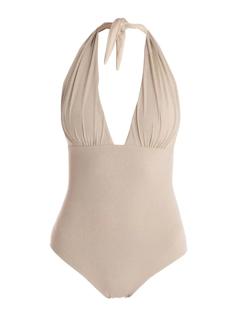 MC2 SAINT BARTH Costume da bagno Donna Monokini MARISOL LUXLG Oro