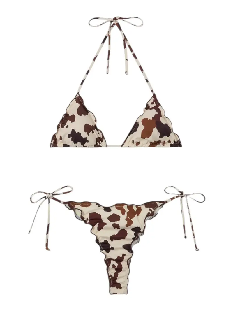 MC2 SAINT BARTH Costume da bagno Donna SAGITAMI 00997L COW SKIN 10