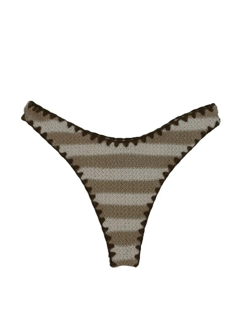 MC2 SAINT BARTH Costume da bagno Donna Slip NAOMI 00265B Bianco