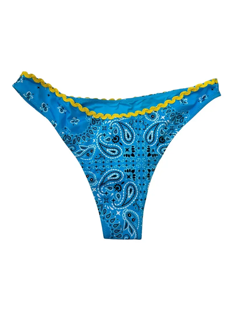 MC2 SAINT BARTH Costume da bagno Donna Slip NAOMI 00281B BANDANNA ROUND W