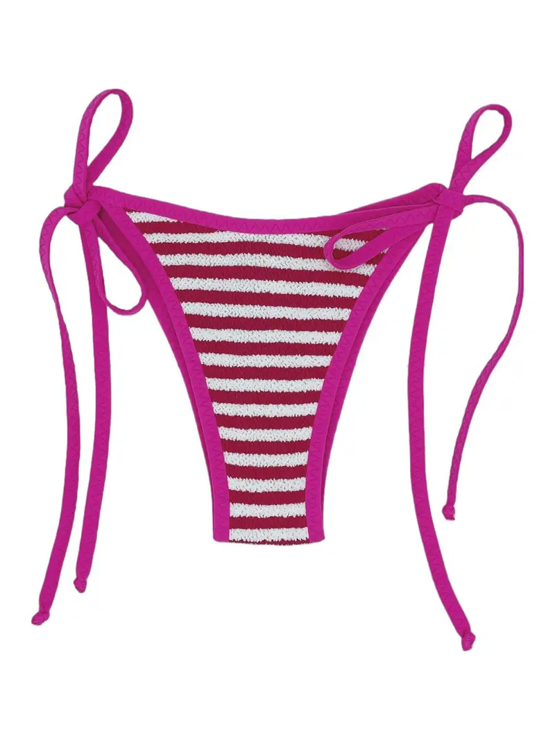 MC2 SAINT BARTH Costume da bagno Donna Slip NORAH STRING W 03103B Rosso
