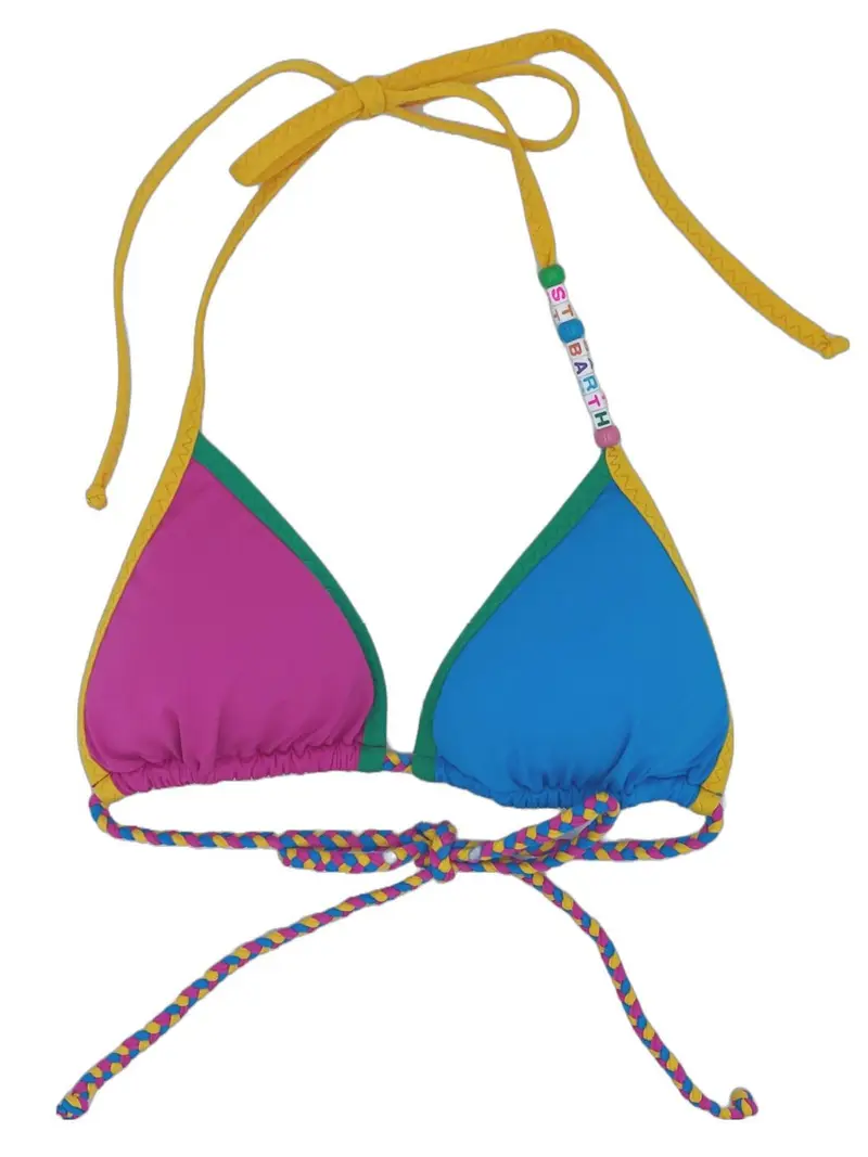 MC2 SAINT BARTH Costume da bagno Donna Triangolo LEAH STRING 00236B Blu