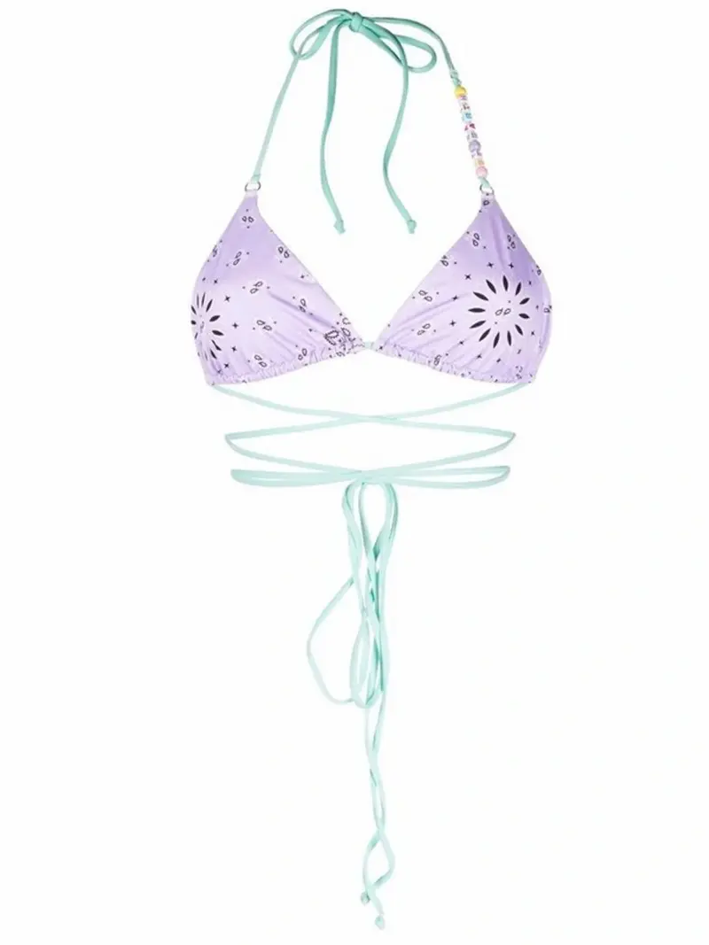 MC2 SAINT BARTH Costume da bagno Donna VERONIKA BNCH25 Viola