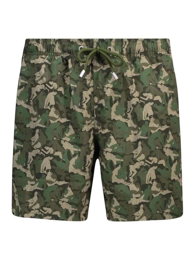 MC2 SAINT BARTH Costume da bagno Uomo  GUSTAVIA 01940H KAMA CAMO 52