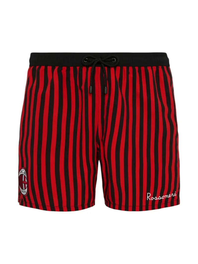 MC2 SAINT BARTH Costume da bagno Uomo GUSTAVIA 07456L MILAN STRIPES ROSSONERI 41 PT