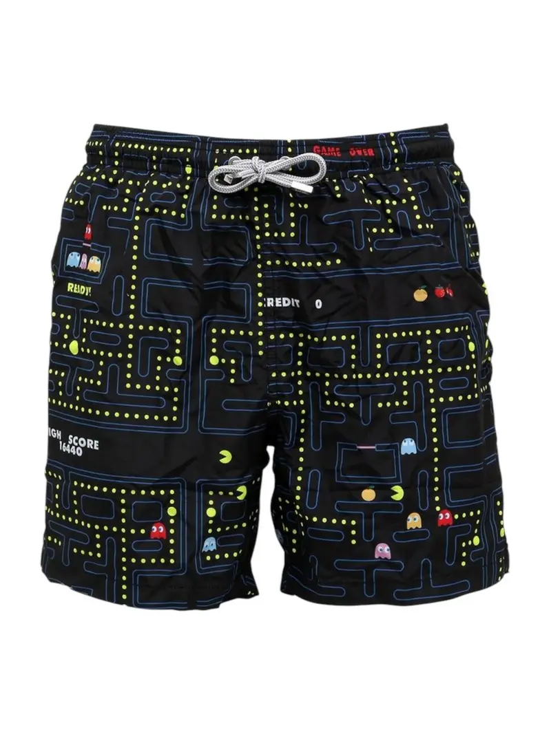 MC2 SAINT BARTH Costume da bagno Uomo LIGHTING 01663F Nero
