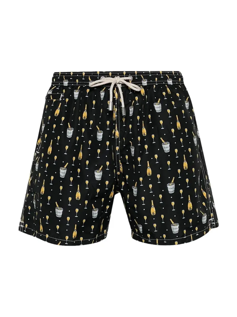 MC2 SAINT BARTH Costume da bagno Uomo  LIGHTING MICRO FANTASY 00116F Nero