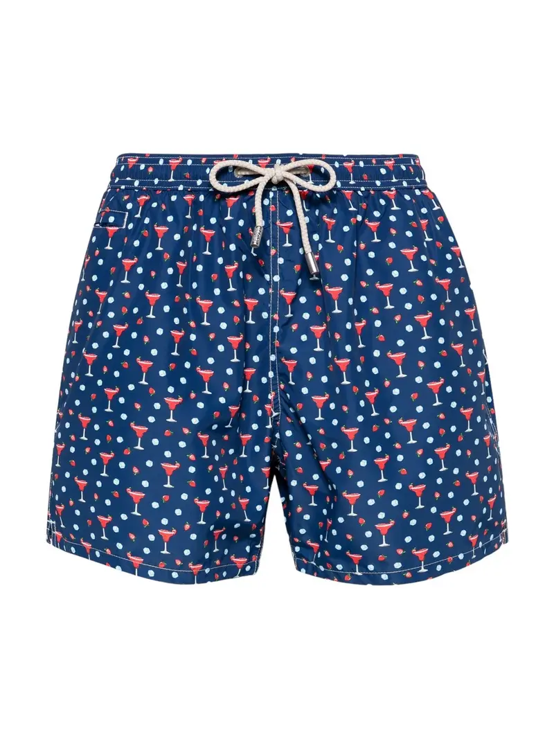 MC2 SAINT BARTH Costume da bagno Uomo  LIGHTING MICRO FANTASY 01706F Blu