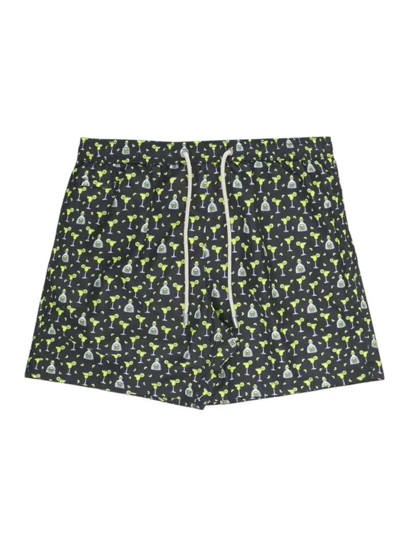 MC2 SAINT BARTH Costume da bagno Uomo  LIGHTING MICRO FANTASY 01774H LIME MARGARITA 00