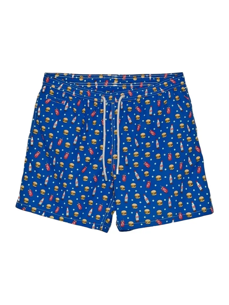 MC2 SAINT BARTH Costume da bagno Uomo  LIGHTING MICRO FANTASY 02611L HAMBURGER AND COLA 61