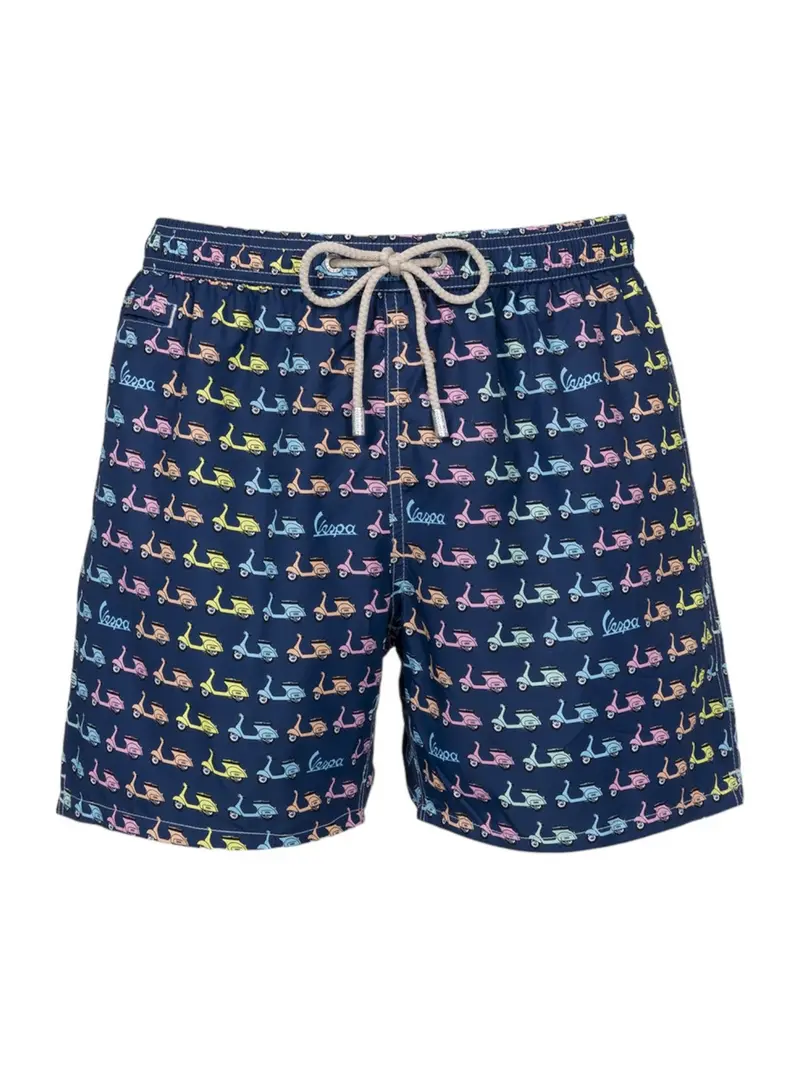 MC2 SAINT BARTH Costume da bagno Uomo  LIGHTING MICRO FANTASY 03167F Blu