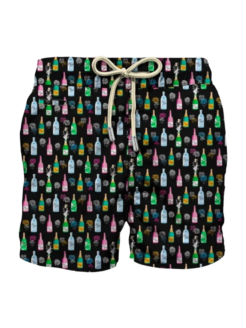 MC2 SAINT BARTH Costume da bagno Uomo LIGHTING MICRO FANTASY 04346F Nero