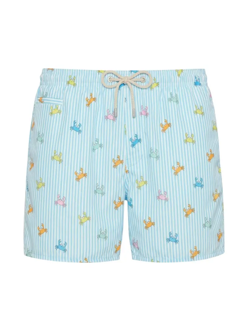 MC2 SAINT BARTH Costume da bagno Uomo LIGHTING MICRO STRETCH 01081L PINCHY MULTI STRIPES 30
