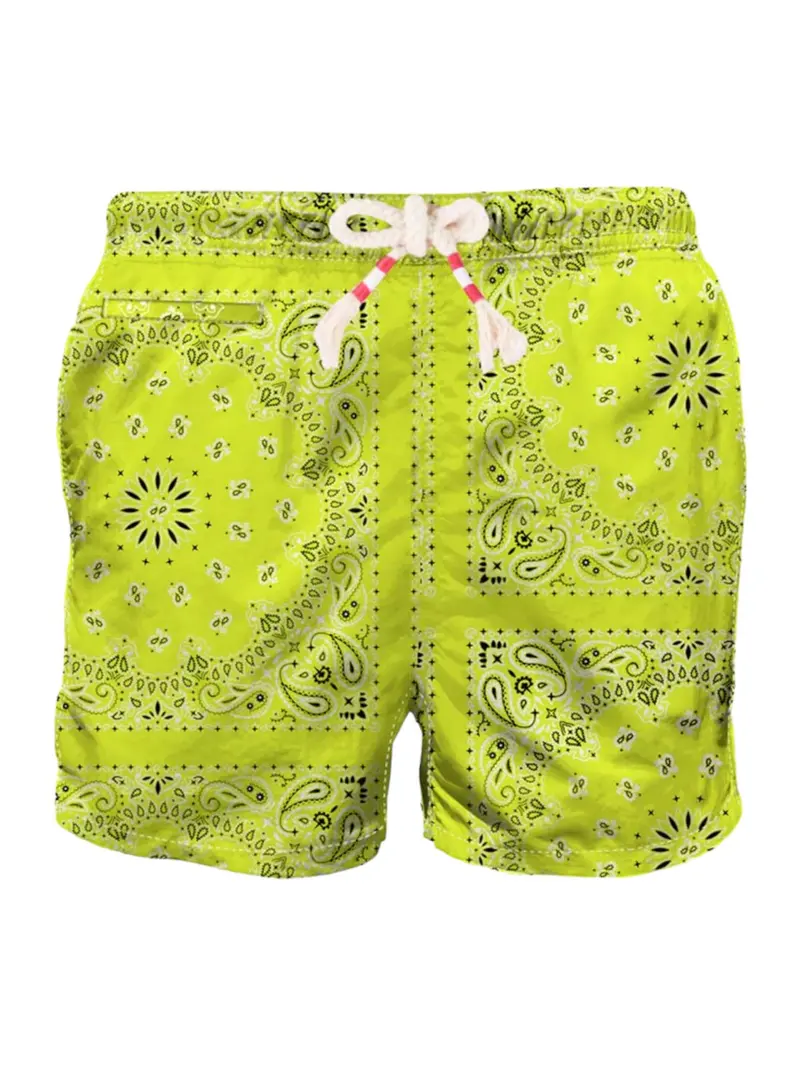 MC2 SAINT BARTH Costume da bagno Uomo Pantaloncino CAPRESE 00359D Giallo