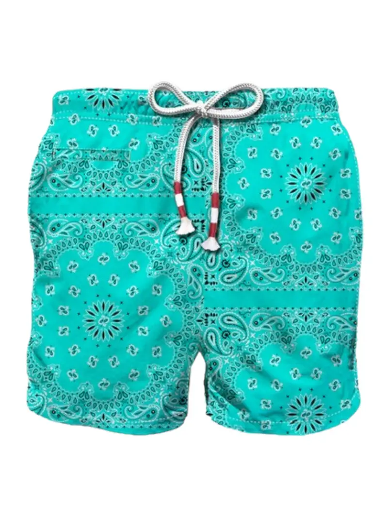 MC2 SAINT BARTH Costume da bagno Uomo Pantaloncino CAPRESE 00371D Verde