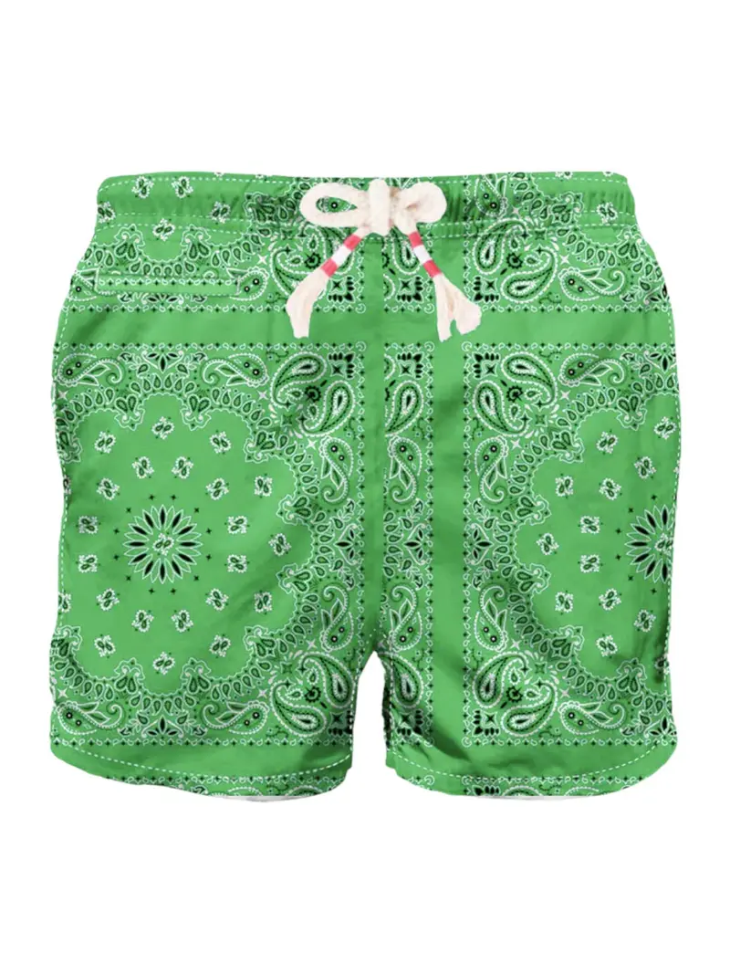 MC2 SAINT BARTH Costume da bagno Uomo Pantaloncino CAPRESE 04720D Verde
