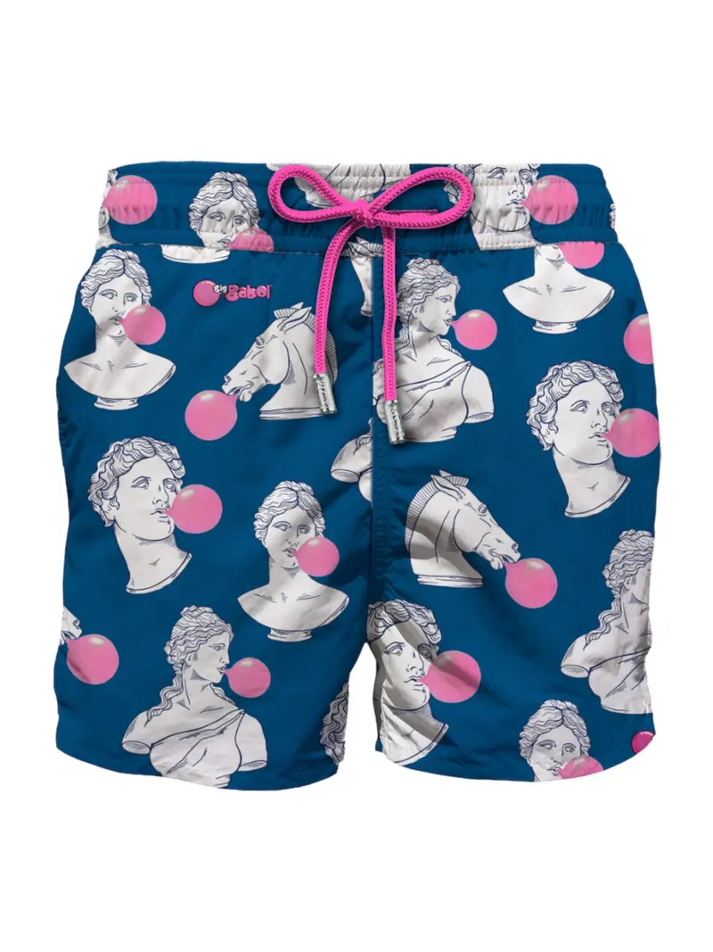 MC2 SAINT BARTH Costume da bagno Uomo Pantaloncino GUSTAVIA 06380D Blu