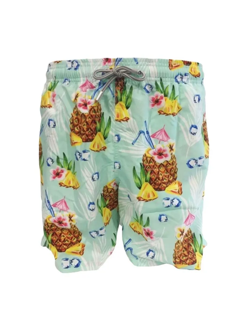 MC2 SAINT BARTH Costume da bagno Uomo Pantaloncino GUSTAVIA PICO56 Verde