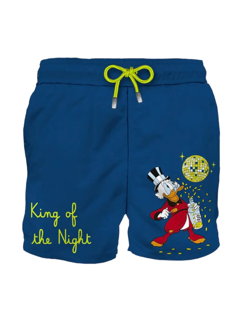 MC2 SAINT BARTH Costume da bagno Uomo Pantaloncino GUSTAVIA PLACED 07064D Blu