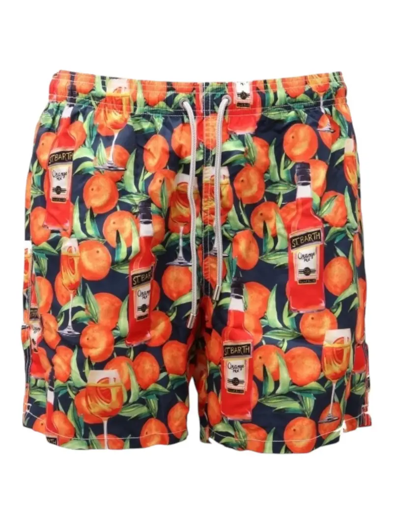 MC2 SAINT BARTH Costume da bagno Uomo Pantaloncino GUSTAVIA SPZT61 SPRITZ TIME