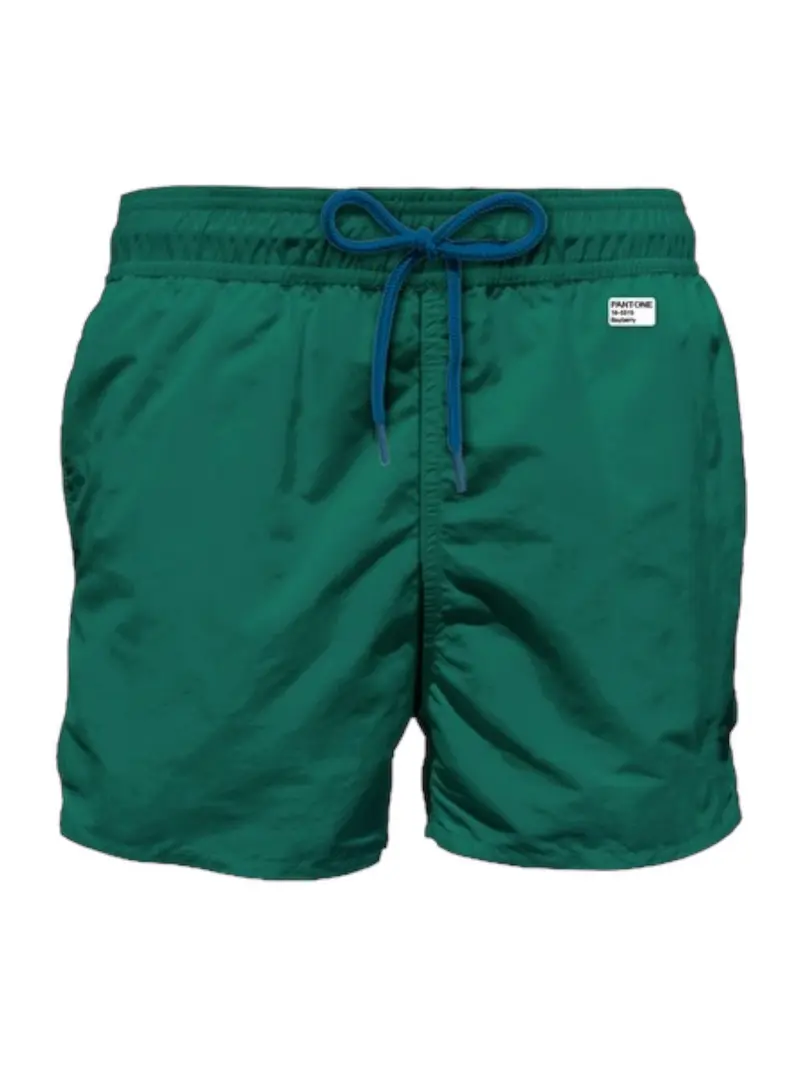 MC2 SAINT BARTH Costume da bagno Uomo Pantaloncino LIGHTING PANTONE 00615D Verde