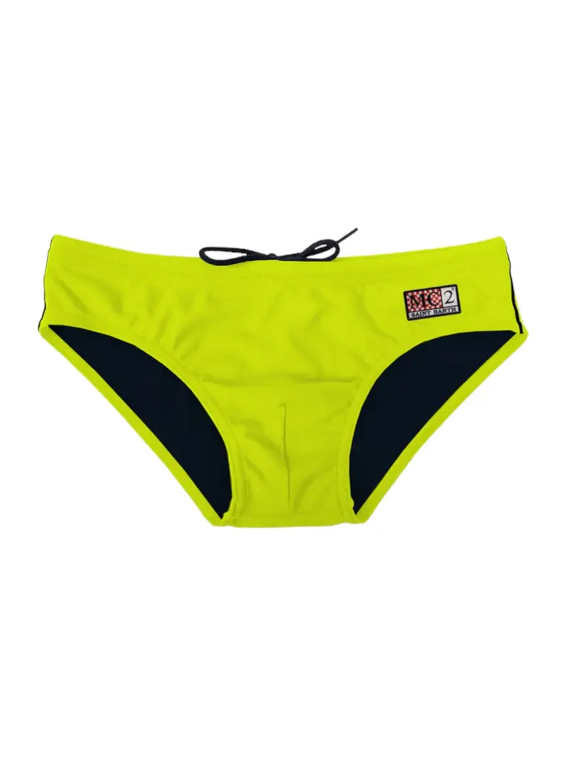 MC2 SAINT BARTH Costume da bagno Uomo Slip CAYO 00007D Giallo