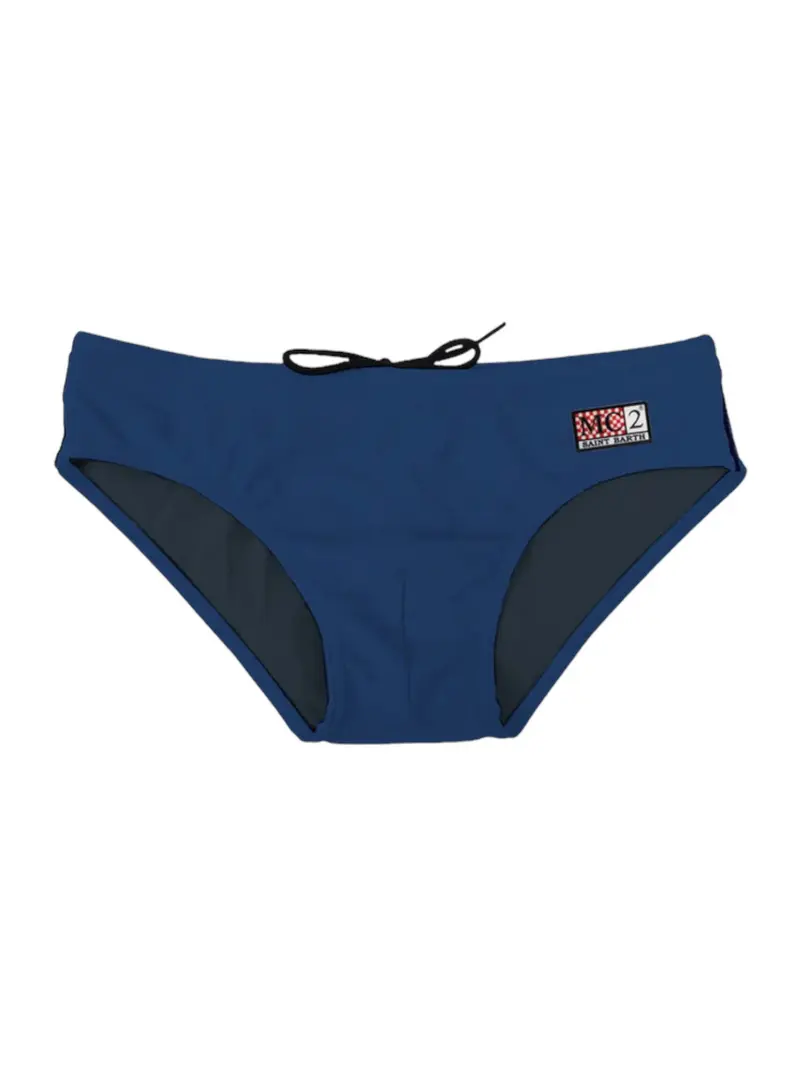 MC2 SAINT BARTH Costume da bagno Uomo Slip CAYO 00194D Blu
