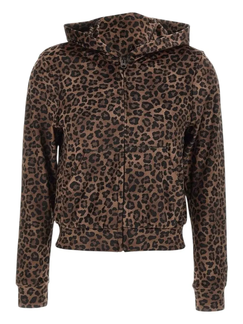 MC2 SAINT BARTH Felpa Donna DAIANA CHENILLE 00846I SB CLASSIC LEO 18 EMB