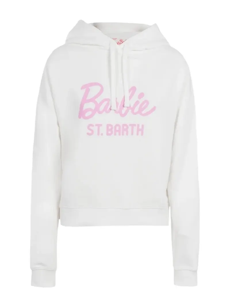 MC2 SAINT BARTH Felpa Donna MINDY LIGHT 05557F Bianco