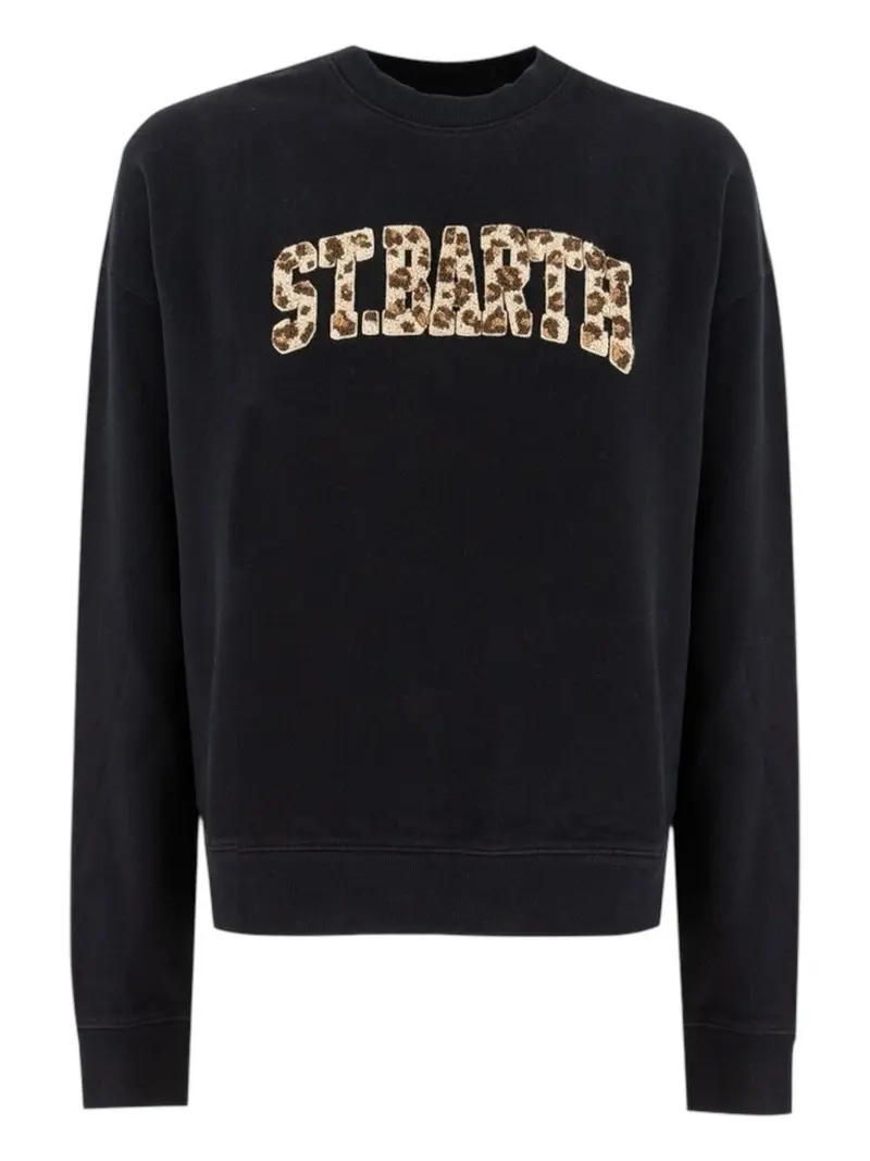 MC2 SAINT BARTH Felpa Donna STARDUST W 01446I STB LEOPARD TERRY 00 EMB