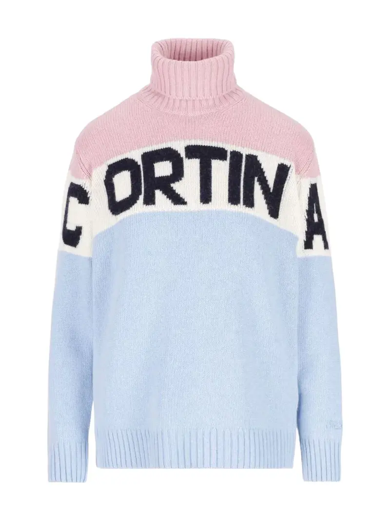 MC2 SAINT BARTH Maglione dolcevita Donna NEW HUT COSR23 Blu