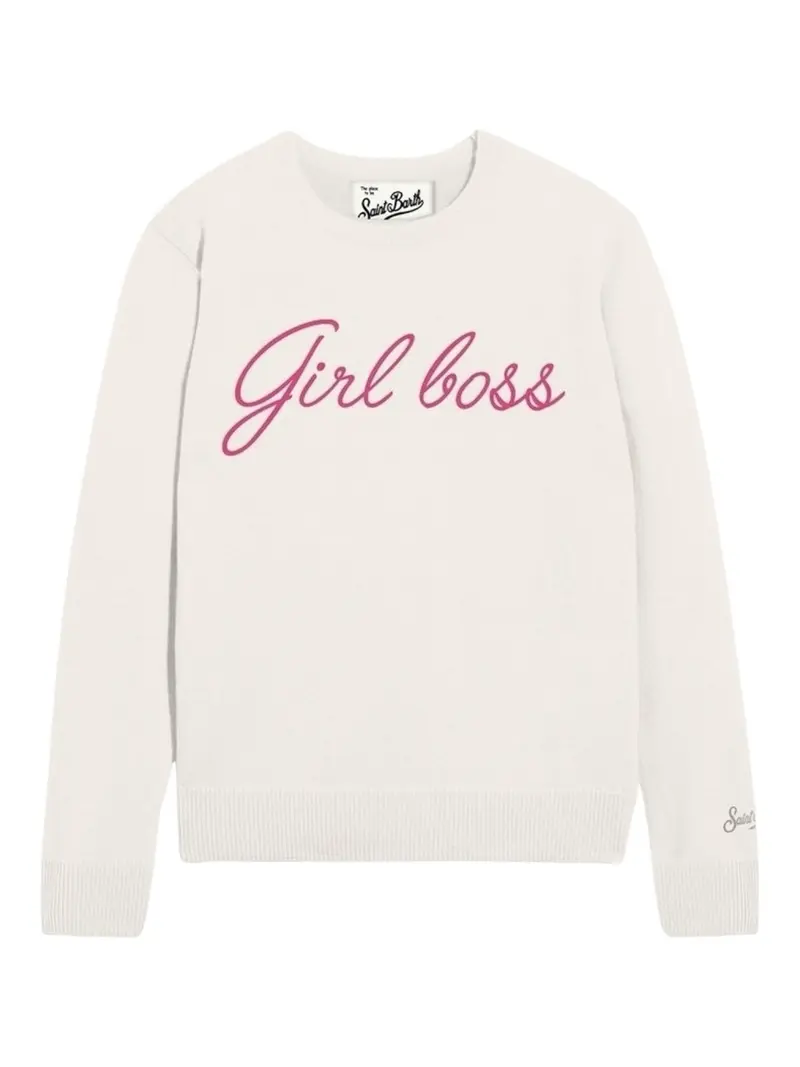 MC2 SAINT BARTH Maglione Donna  NEW QUEEN 03836I GIRL BOSS 10 EMB