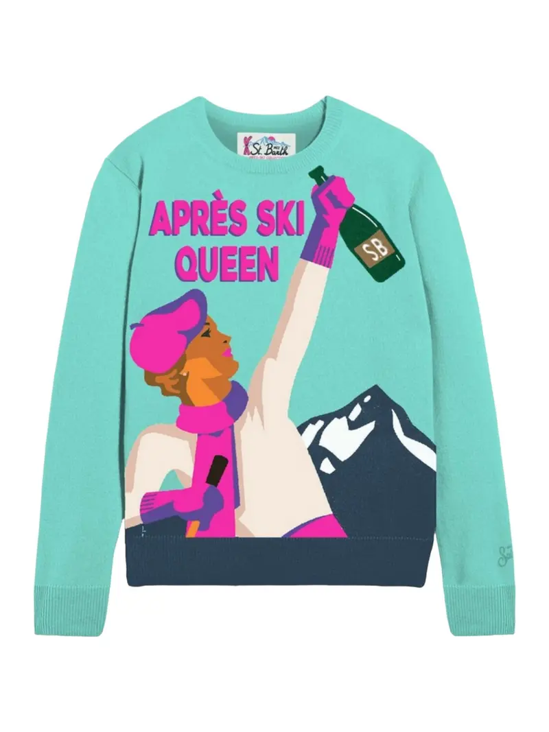MC2 SAINT BARTH Maglione Donna  NEW QUEEN 11123E Blu