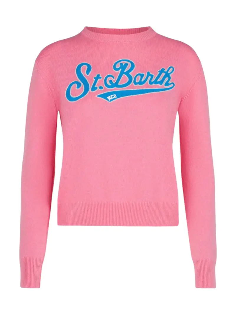 MC2 SAINT BARTH Maglione Donna  NEW QUEEN CROP 02044C Rosa
