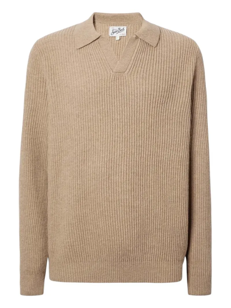 MC2 SAINT BARTH Maglione Uomo  DOWNING WOOL 00022I 12 KAKI