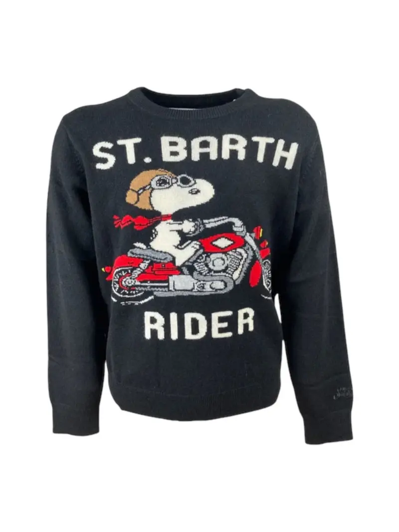 MC2 SAINT BARTH Maglione Uomo HERON 01136C Nero
