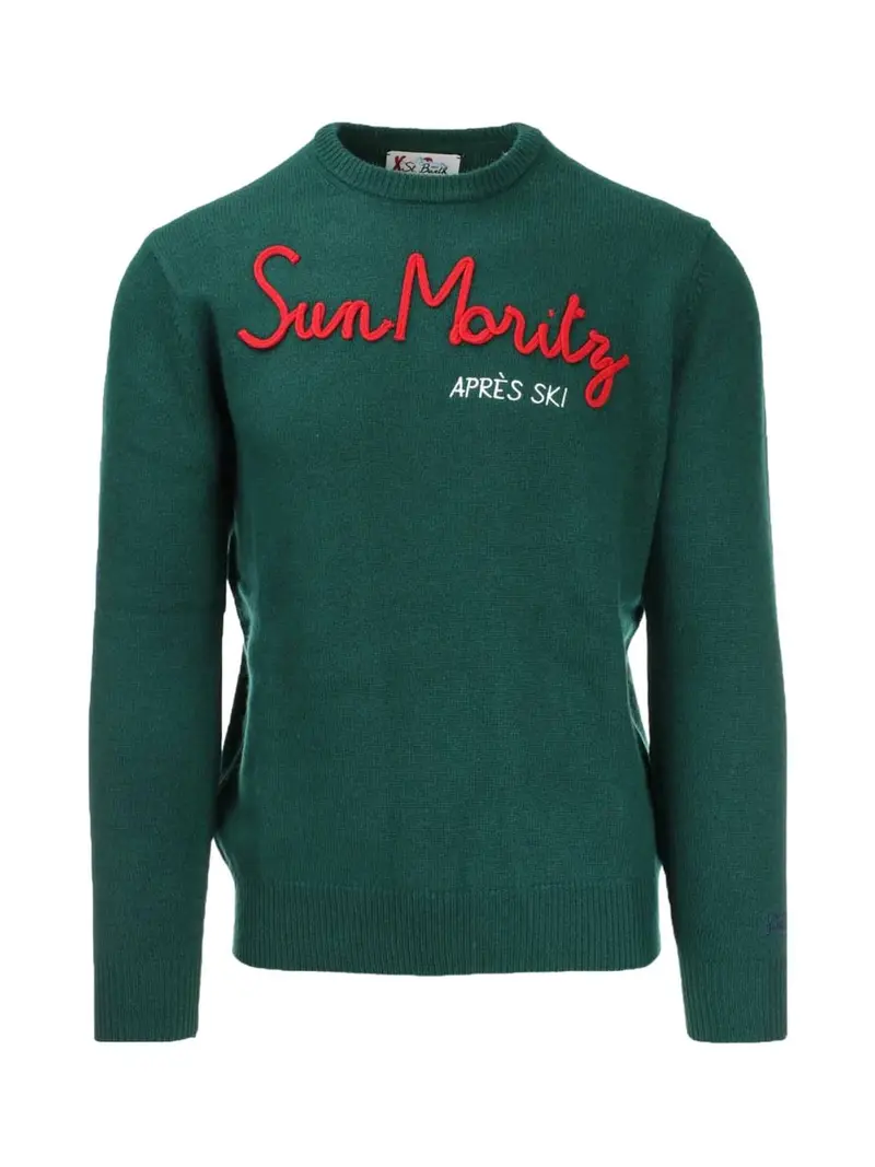 MC2 SAINT BARTH Maglione Uomo  HERON 01416C Verde