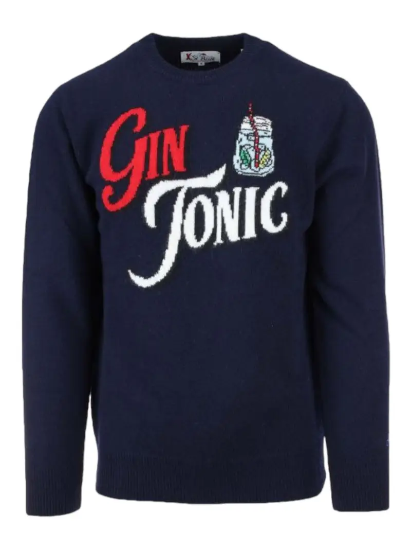 MC2 SAINT BARTH Maglione Uomo  HERON 10913E Blu