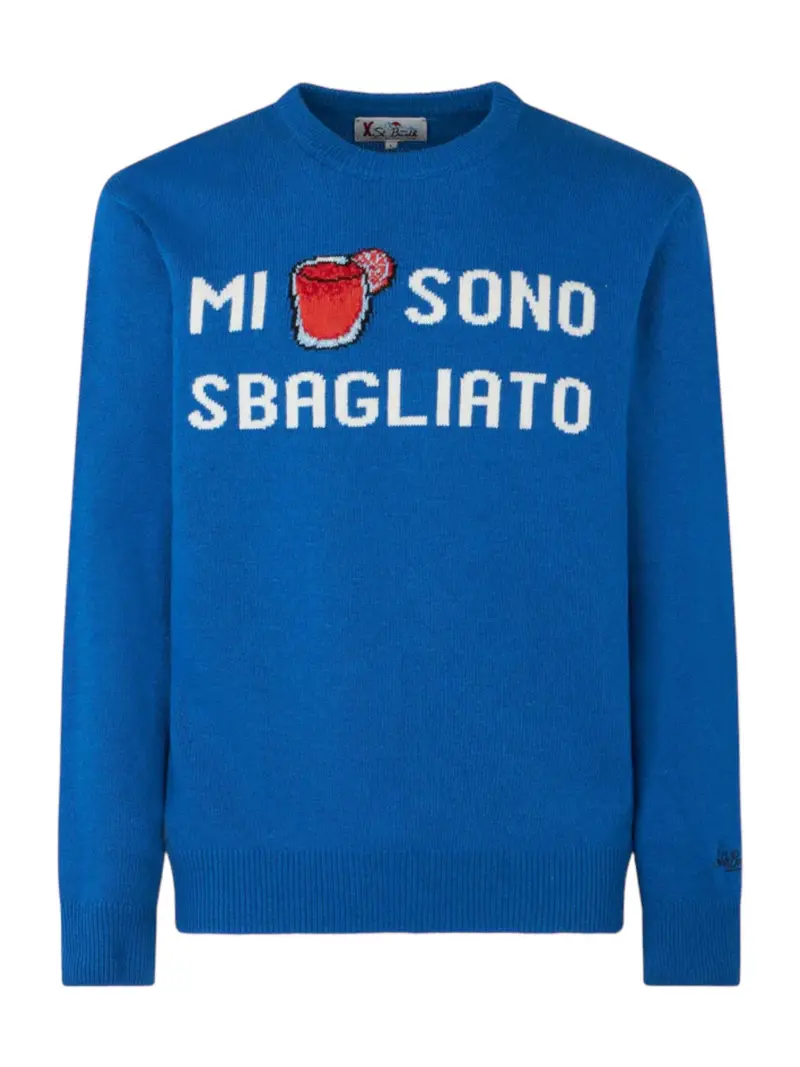 MC2 SAINT BARTH Maglione Uomo  HERON 10917E Blu