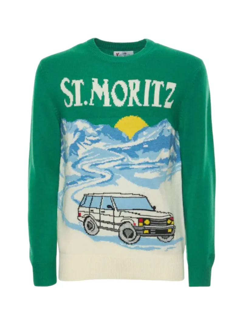MC2 SAINT BARTH Maglione Uomo HERON C 00043C Verde