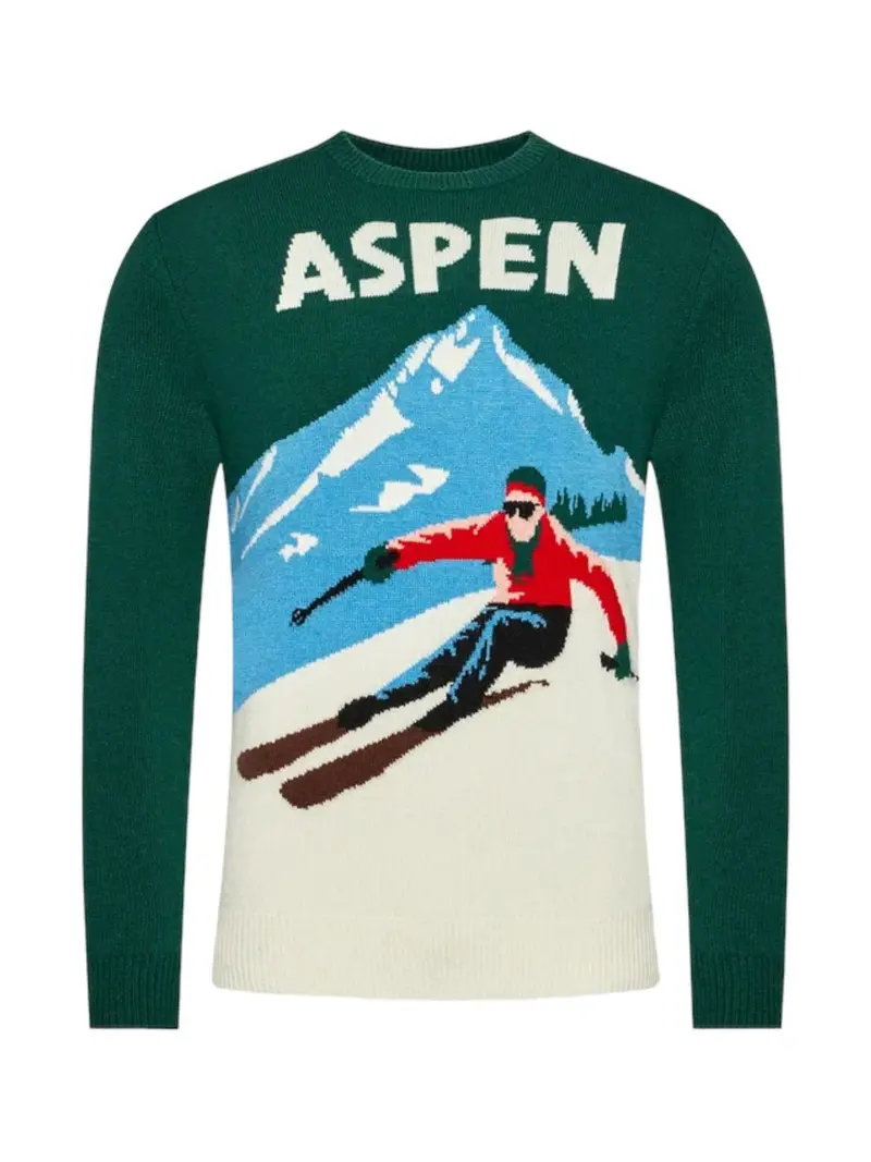 MC2 SAINT BARTH Maglione Uomo  HERON C ASPN51 Verde