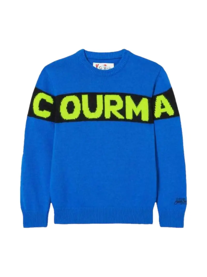 MC2 SAINT BARTH Maglione Uomo  HERON SKI 00989C Blu